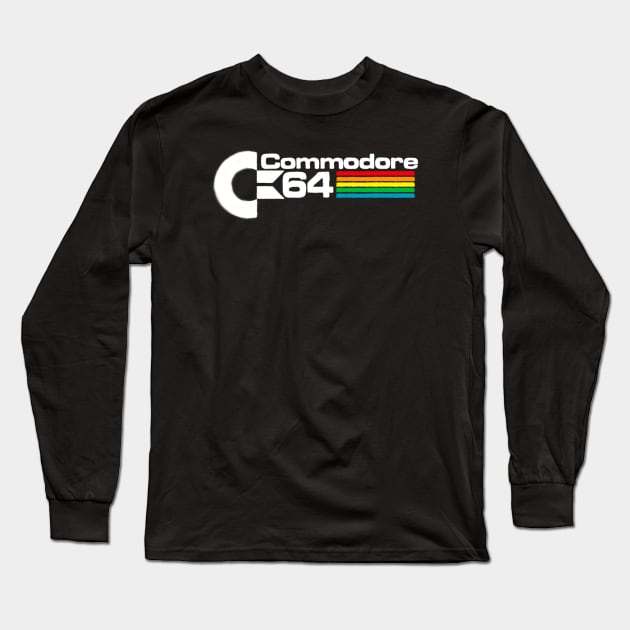 Commodore 64 Retro Classic Long Sleeve T-Shirt by BellyWise
